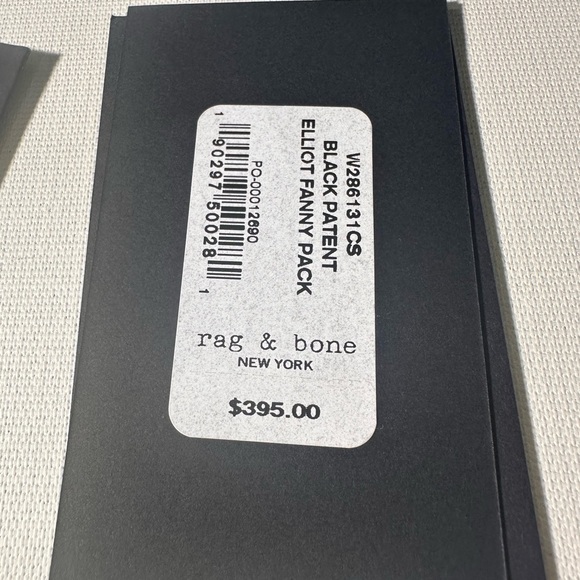 ( New) Rag & Bone Black Ellis Fanny Pack Bag - Picture 8 of 13